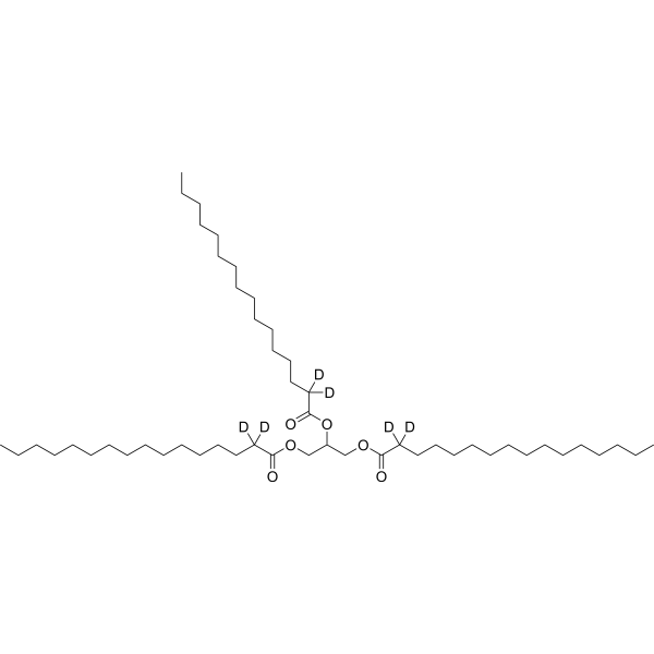 Propane-1,2,3-triyl tripalmitate-d6 241157-06-2